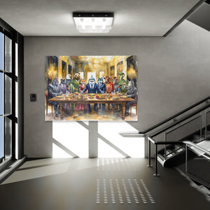 Animals Last Supper — Animals Last Supper New Luxury Grey Office Land 185