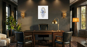 Ankh Golden Lotus โ ankh golden lotus office interior with desk 1port flush print