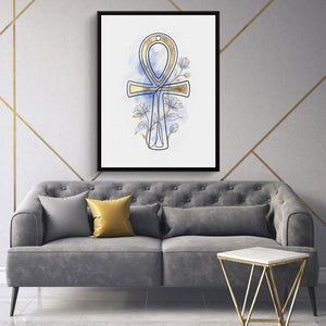 Ankh Golden Lotus โ ankh golden lotus sq high fashion 1port framed black
