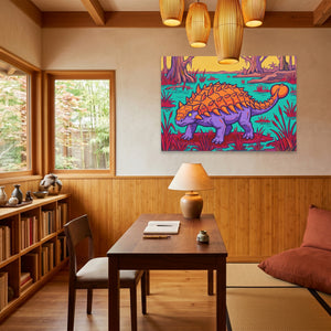 Ankylosaurus Swamp Guardian — Ankylosaurus Swamp Guardian Wood Minimalist Room Land 241