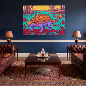 Ankylosaurus Swamp Guardian — Ankylosaurus Swamp Guardian Lounge Wall Land 151