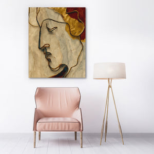 Antique Profile Line — Antique Profile Line New Pink Chair 163