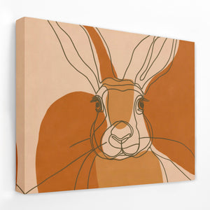 Antlered Spirit Rising - Luxury Wall Art