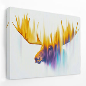 Antlers of the Aurora - Luxury Wall Art