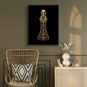 Anubis Golden Sovereign โ anubis golden sovereign sq chair wall v2 1port framed black
