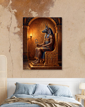 Anubis Judgment Seat - Luxury Wall Art