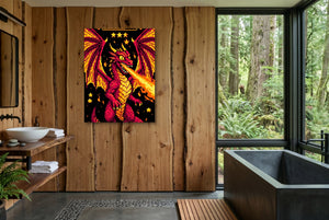 Arcade Blaze - Luxury Wall Art