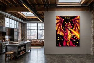 Arcade Blaze - Luxury Wall Art