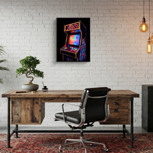 Arcade Dragon Play - Luxury Wall Art