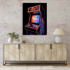 Arcade Dragon Play โ arcade dragon play sq hallway granite wall 1port flush print