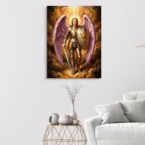 Archangel's Vigil - Luxury Wall Art
