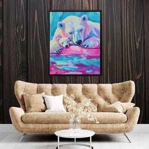Arctic Bear Love - Luxury Wall Art