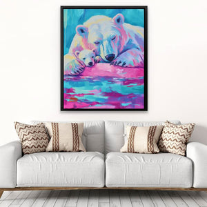 Arctic Bear Love - Luxury Wall Art
