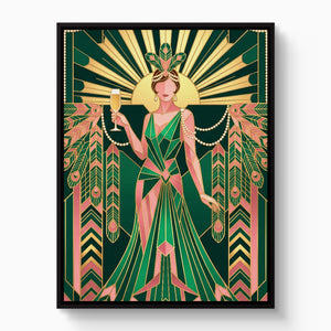 Art Deco Celebration - Luxury Wall Art