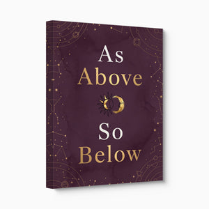 As Above Celestial โ as above celestial angled flush print