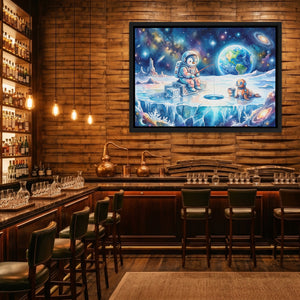 Astronaut Cosmic Fishing โ Astronaut Cosmic Fishing Whiskey Bar Land 209