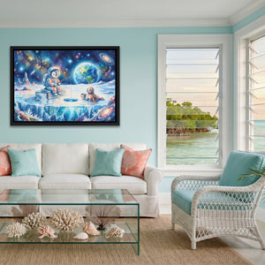 Astronaut Cosmic Fishing โ Astronaut Cosmic Fishing Coastal Calm Land 47