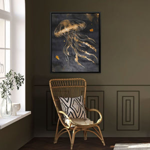 Aureate Drift - Luxury Wall Art