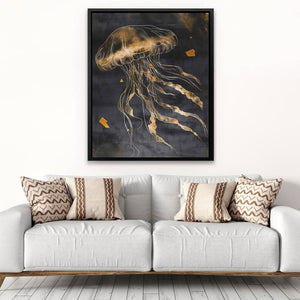 Aureate Drift - Luxury Wall Art