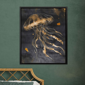 Aureate Drift - Luxury Wall Art