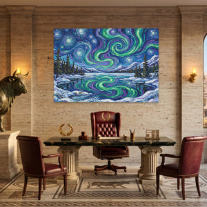 Aurora Borealis Reflection โ Aurora Borealis Reflection Italian Bullish Land 102