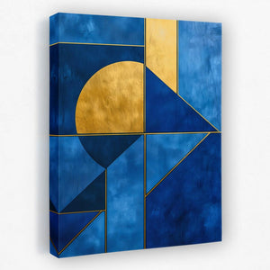 Azure Equilibrium - Luxury Wall Art