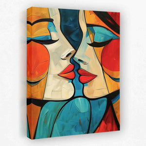 Balanced Beauty - Female Canvas Wall Art