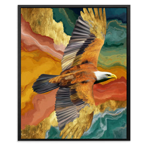 Bald Eagle Color Field - Luxury Wall Art