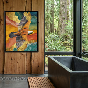 Bald Eagle Color Field - Luxury Wall Art
