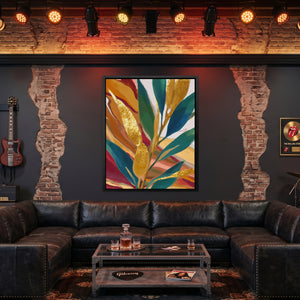 Bamboo Stalk Golden — Bamboo Stalk Golden Man Cave Guitar Port 124