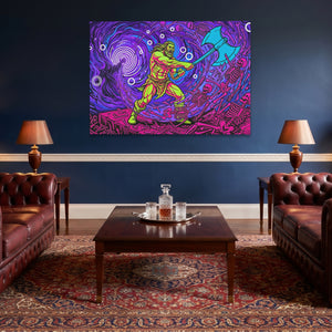 Barbarian Cosmic Fury — Barbarian Cosmic Fury Lounge Wall Land 159