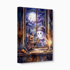 Bat's Cookie Offering — bat's cookie offering angled flush print