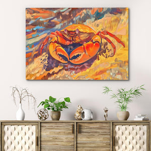 Battle - Ready Crab - Luxury Wall Art