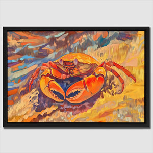 Battle - Ready Crab - Luxury Wall Art