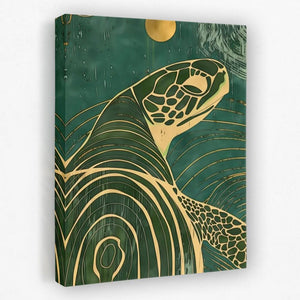 Beach Turtle - Luxury Wall Art