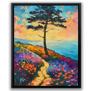 Beachside Tree - Luxury Wall Art