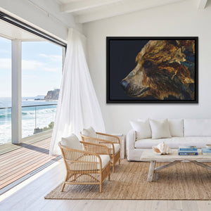Bear Amber Bronze - Luxury Wall Art