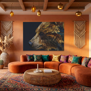 Bear Amber Bronze - Luxury Wall Art