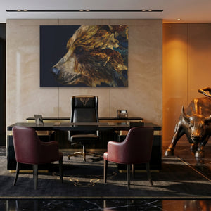 Bear Amber Bronze — Bear Amber Bronze Bull Bronze Land 84