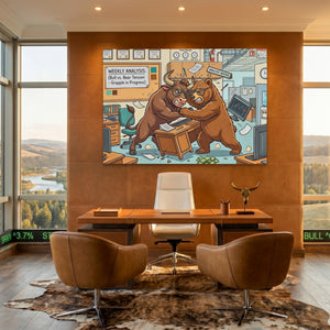 Bear Bull Office Grapple — Bear Bull Office Grapple Bullish Ranch Land 30