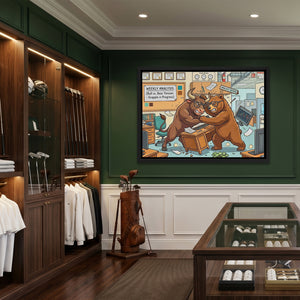 Bear Bull Office Grapple — Bear Bull Office Grapple Clubhouse Golf Land 51