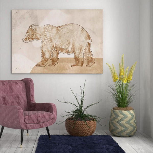 Bear’s Sanctuary in a room