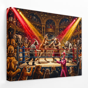 Beasts Boxing Ring — Beasts Boxing Ring Landscape Side View Mirror Wrap 98