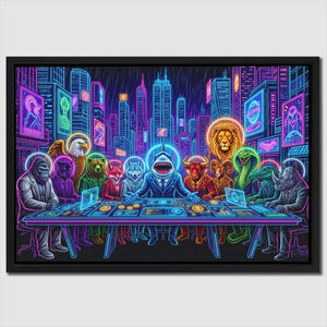 Beasts Cyberpunk Trades - Luxury Wall Art