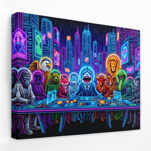 Beasts Cyberpunk Trades - Luxury Wall Art