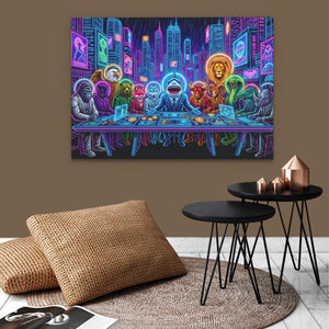 Beasts Cyberpunk Trades - Luxury Wall Art