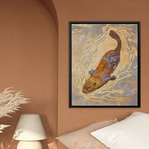 Beaver’s Journey - Luxury Wall Art
