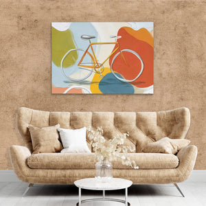 Bicycle in Motion - Luxury Wall Art