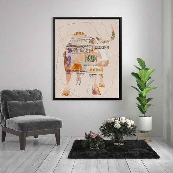 Big Bucks in a room