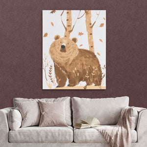 Big Forest Bear - Animals Art for Nursery